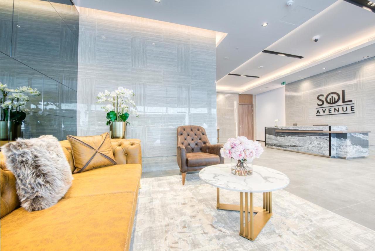 Sol Living - Sol Avenue Apartment Dubai Ngoại thất bức ảnh