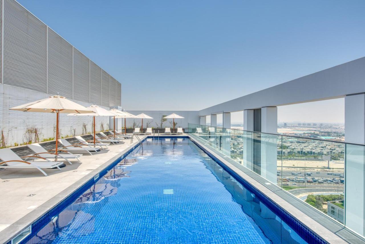 Sol Living - Sol Avenue Apartment Dubai Ngoại thất bức ảnh
