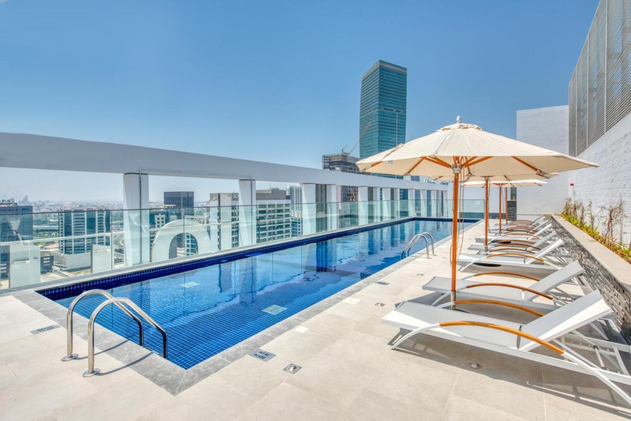 Sol Living - Sol Avenue Apartment Dubai Ngoại thất bức ảnh